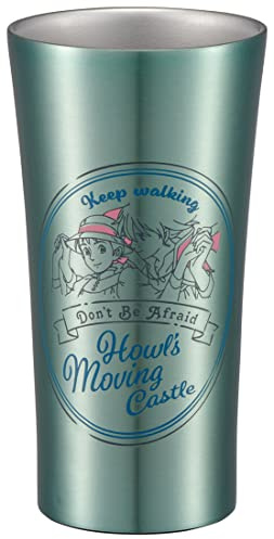 Skater STB4N-A Edelstahl Tumbler, Hitze und Kälte, 400 ml, Howl's Moving Castle