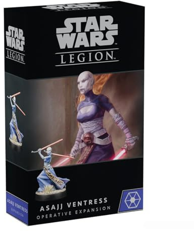 Star Wars Legion Asajj Ventress Operative Erweiterung,Zwei Spieler Miniaturen Kampfspiel,durchschnittliche Spielzeit 3 Stunden,hergestellt von Atomic Mass Games