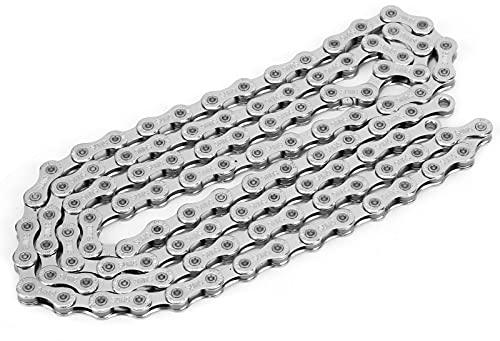 POENVFPO Fahrradkette, 10-Gang, Stahl, Zweifach, für Mountainbike und Rennrad