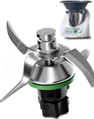 Gruppo Coltelli Lama Bimby TM6 in Acciaio Inox 304/420 | Ricambio COMPATIBILE Robot da Cucina + Guarnizione, Facile da Installare e Pulire