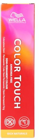 Wella Color Touch Rich Naturals 7/1 Mittleres Aschblond 60 ml - semipermanente Farbe ohne Ammoniak