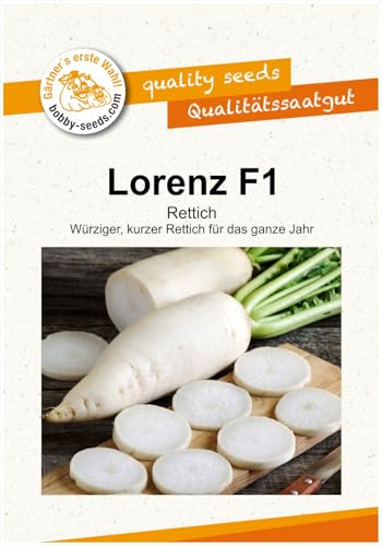 Gemüsesamen Lorenz F1 Rettich Portion