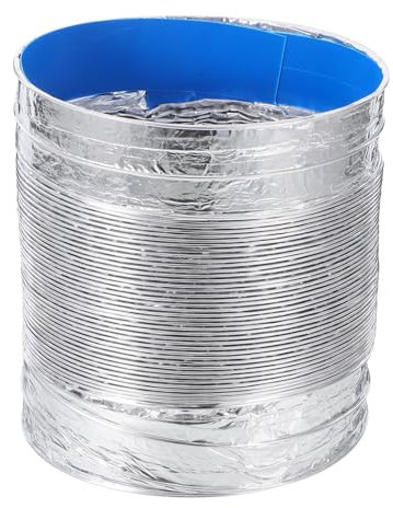Mipcase Flexible Aluminum Exhaust Pipe Range Hood Ventilation Cooling Heating Hoses Kitchen Vent Hose Thickening
