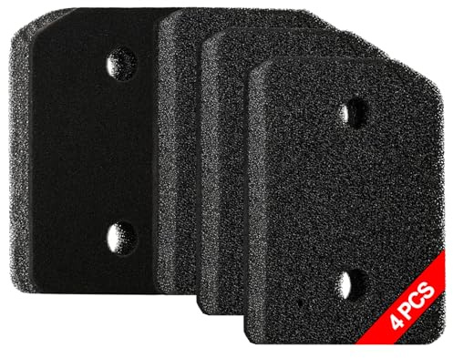 Yancincny 4PCS Dryer Replaces Sponge for T1/T2 9164761 Dryer Models, Tumble Dryer Heat Pump Socket Filters Sponge Compatible with Heat Pump Dryer