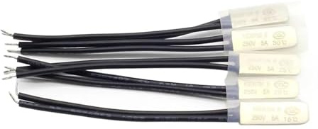 EIN 5A 250V KSD9700 Bimetall-Temperaturschalter, normalerweise offener Thermostat, Thermoschutzschalter, 15, 20, 25, 30, 35 Grad Celsius.(20 Degree)