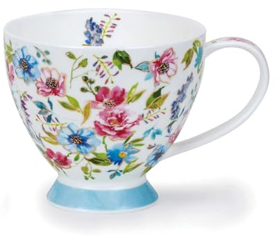 Dunoon Becher Skye Fleurs Blue - 0,45l