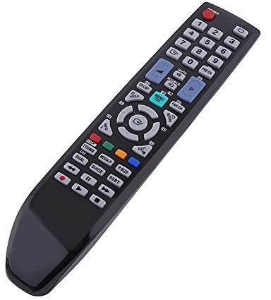 Control Remoto Universal, Controlador de TV de Repuesto para Samsung, con Teclas de Navegación de menú Dedicadas, No Se Requiere Programación ni Configuración