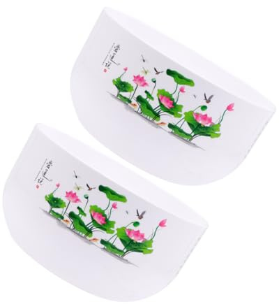 Yardenfun 2 Stück Dekorative Kunststoff Pflanzgefäße Für Hydroponik Pflanzen Kompakte Blumentöpfe 22,7x12,8cm Vielseitig Einsetzbar Für Hausgarten Balkon Und Büro