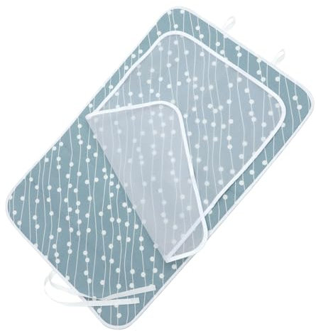 AUTSUPPL Bügelkissen Faltbar Schwamm Hitzebeständige Bügelmatte Zum Schutz Der Kleidung Tragbare Bügelunterlage Für Tisch Mit Netzmaterial