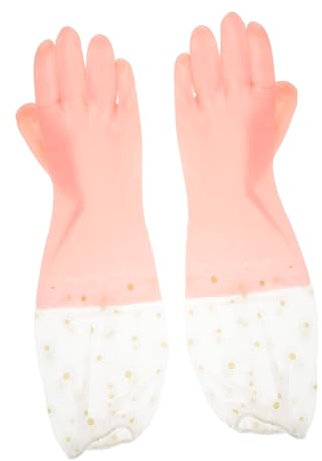 Healeved 2paare Gummihandschuhe Zum Geschirrspülen Wiederverwendbar Rutschfest Für Küche Und Haushalt Wasserdichte Küchenhandschuhe Für Damen Reinigungshandschuhe