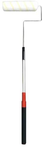 Dtaigou Perche À Peinture Extensible - Perche Allongée pour Rouleau À Peinture Longue - Manche Telescopique Ergonomique pour Nettoyage Mur Plafond Fenêtre Maison Terrasse