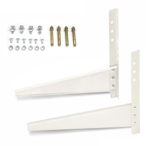 Soporte Aire Acondicionado Exterior, Kit Instalación Aire Acondicionado, Universal para Exteriores, de Acero Laminado en Frío Inoxidable, Soporta Hasta 150 KG(45x38cm)