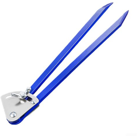 Anreißnadel aus Legierung in Industriequalität mit Hartmetallspitze für klare Markierungen und Weitwinkel-Kreiszeichnung, schweißresistenter Galvanik und verstellbarer Mutter (20,3 cm)