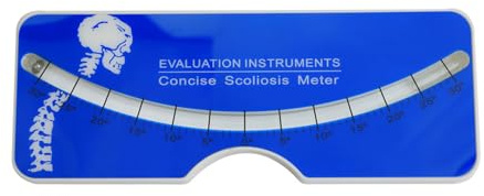 Herramientas de diagnóstico de escoliosis de espalda y columna vertebral, herramientas de medición de 0-30°, para adultos y niños, herramienta médica para