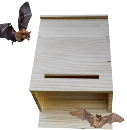 para Murciélagos Refugio En Madera Resistente A La Intemperie