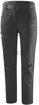 Black Crevice Trekkinghose Damen I Wanderhose mit praktischen Taschen I Outdoorhose I wasserabweisend & schnelltrocknend I strapazierfähig & atmungsaktiv