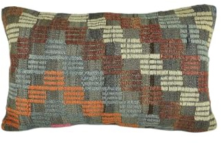 kelim kissen 30x50 cm handgefertigt kelim kissenbezug orientalische kissen kopfkissen viereckig dekorative bohemian kissenhülle dekokissen sofakissen zierkissen code A1854