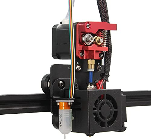 Befenybay Upgrade Direct Single Gear Extruder Support Kit Easy Print Flexible Filament for Creality Ender 5 /Ender 5 Pro/Ender 5 Plus 3D Printer (Plate +Single Gear)