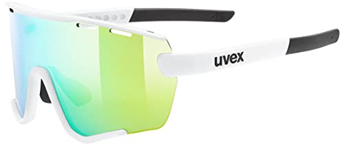 Uvex sportstyle 236 Set Sportbrille, white matt/green, one size