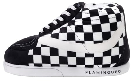 Flamingueo Zapatillas Casa - Pantuflas - Diseño Sneakers - Unisex - Slippers - 100% Poliéster Ultrasuave - Antideslizantes - Talla Única