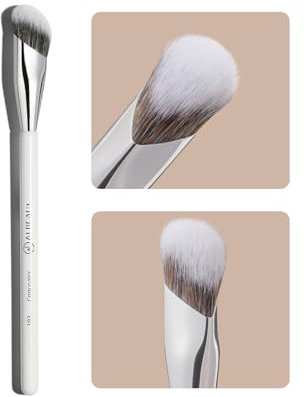Albeaut Concealer Brush, Angled Under Eye Makeup Small Foundation Precision Face Blending Brush (193 concealer brush)