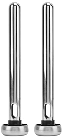 Asixxsix Bastone refrigerante per Birra, 2 Pezzi in Acciaio Inossidabile, refrigeratore per Bevande, Accessori per Birra per Bottiglie, Padre, Marito, Fidanzato, Regali di Compleanno