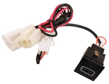 For Golf 6 5 MK5 Scirocco 06-14 Presa USB for caricabatterie da auto PD Carica rapida QC3.0 Pulsante adattatore interfaccia accendisigari (Color : QC3.0 charger)