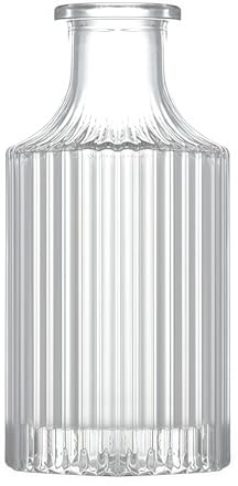 Botella difusora de vidrio transparente vacía de 250 ml, frasco difusor de aromaterapia, aceites esenciales, accesorios de fragancia para bricolaje, difusor de varillas difusoras de varillas de