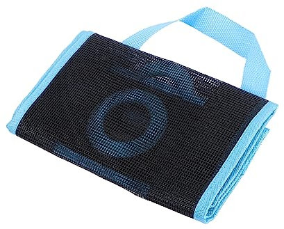 MAGICLULU Hängender Mesh Müllsack Organizer Atmungsaktive Aufbewahrungstasche Für Küche Blau Für Recycling Und Aufbewahrung Von Plastiktüten Socken Und