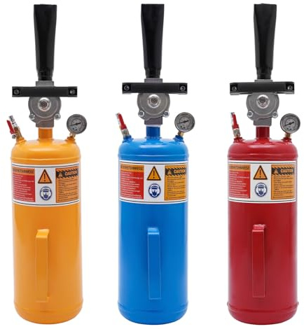 Reifen Professioneller Reifenfüller Booster Reifenschockfüller Reifenbooster für Motorräder und Elektrofahrzeuge entwickelt 8L (Blau)