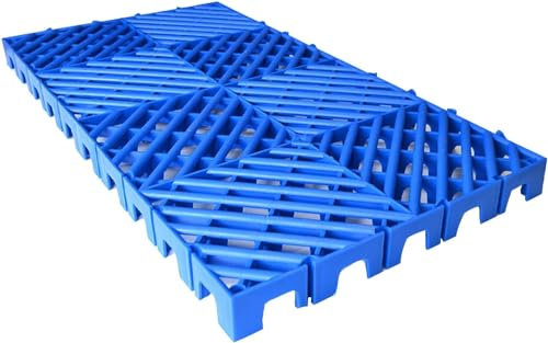 Gitterrost-Lüftungspalette Kunststoff-Palette, Wasserdichtes Feuchtigkeitsgitter for die Belüftung von Bodenpaletten, Gitterpolster for die Lagerung im Innen- und Außenbereich, Gitter for die Belüftun