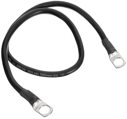 iplusmile 0.5m Power Harness for Rv and Boat Battery Cable Terminals Heavy-duty Battery Cables for Inverter Connections