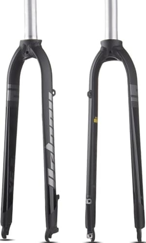 CUCKQUIC Fahrrad-Vorderradgabel 26/27,5/29 Zoll 1-1/8 Zoll 2,35 Zoll pneumatische Scheibenbremse Starre MTB-Fahrradgabel aus Aluminiumlegierung Fahrradzubehör A,27.5in