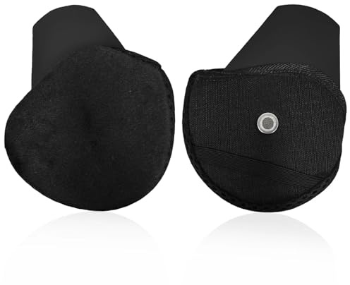 HUANR 2 Stücke Ohrenwärmer Fahrradhelm, Abnehmbar Ohrenschützer Für Motorradhelme, Komfortabel Ohrenschützer Wind, Weich und Langlebig, für Fahrradhelme und Motorradhelme