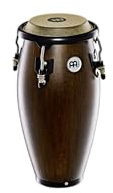Meinl Percussion Mini Conga, Dunkelbraun (MC100VWB) | Stimmbar, 4,5 Zoll, mit Büffelfell, Siam Eiche