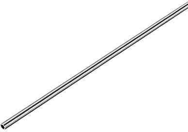 sourcing map 304 Inoxydable Acier Tube Rond 2mm OD 0.3mm Paroi Épaisseur 250mm Longueur Sans Soudure Droit Tuyau Tube