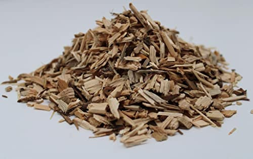 TR-FLAMES Feine Hackschnitzel für Ofen Rindenmulch für Garten Hochbeet Holz Pflanzen Einstreu Holzhackschnitzel Grob Holzschnitzel Streu Beet Abdeckung Deko Abdeckung (100L)