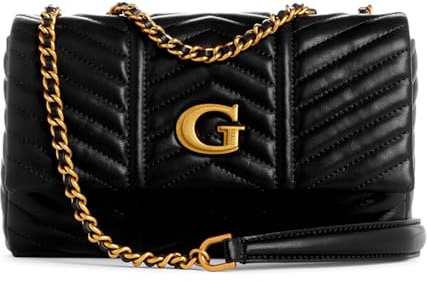 GUESS Lovide Convertible Xbody Flap Black