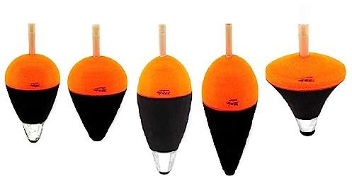 Genérico Boyas y flotadores de Pesca ARTESANALES - (Pack de 2 Unidades) (Modelo I)