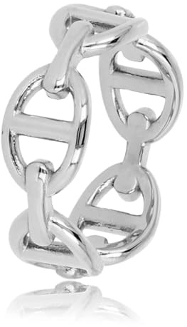 My Bendel Stylischer Ringe Für Damen | Ring in Silber & Gold | Bleibt Schön Und Verfärbt Nicht | Stapelbare Ringe | Mit Luxuriöser Schmuck Geschenkverpackung