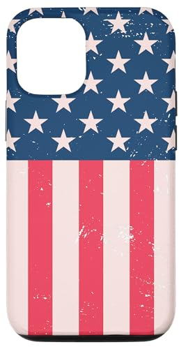 US-Flagge (Vintage) Hülle für iPhone 13