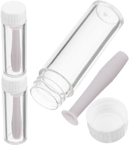 minkissy 3pcs Silicone Eye Remover Tool for Scleral Lenses Easy Rgp Lens Applicator for Eyes Portable Stick