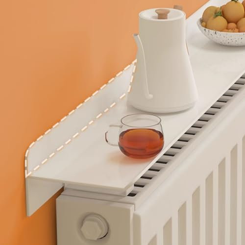Heizkörperabdeckung Heizkörper-Heizungsabdeckung Für Alte Gusseiserne Heizkörper, Home Office Küche Heizung Regalabdeckungen/ Wohnzimmer/Badezimmer Moderne Heizkörper-Staubschutzabdeckungen(L 180cm(70