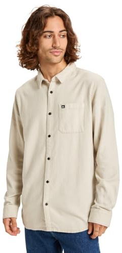 Quiksilver Motherfly Solid LS - Camiseta para Hombre (Paquete de 1)