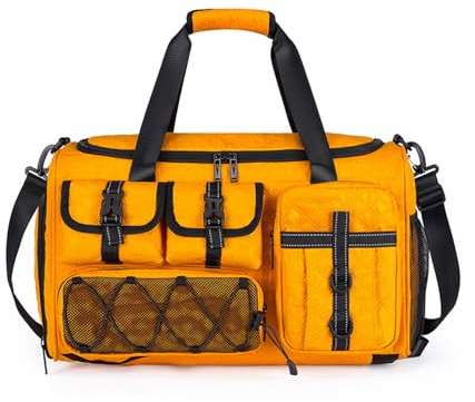FANDARE 3 IN 1 Sporttasche Reisetasche Rucksack Herren Damen Weekender mit Schuhfach & Trocken- und Nasstrennung Ryanair Handgepäck Doktortasche Fitnesstasche Trainingstasche Badetasche Reisetasche