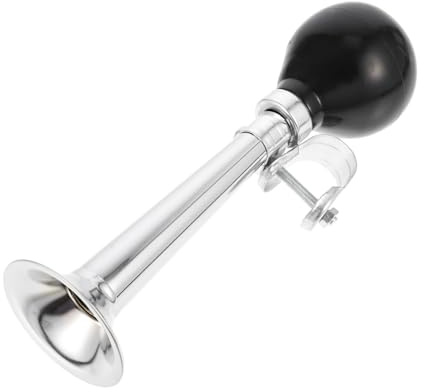 DECORNIJIA Universelle mit Einfachem Gebrauch aus PVC und Eisenbeschichtung Fahrradhupe Montierbar Links oder Rechts Am Lenker für Sichere Fahrradtouren im Freien