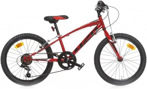 DINO BIKES Bicicleta de montaña de 20 pulgadas con cambio de 6 marchas.