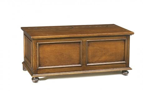 Mar.c.a. Design - Wochen-Kommode, gewölbt, aus Pappelholz, Farbe Silber, Barock-Kunst, hergestellt in Italien, Möbel mit geräumigen Schubladen – Maße: 74 x 31 x 142 cm.