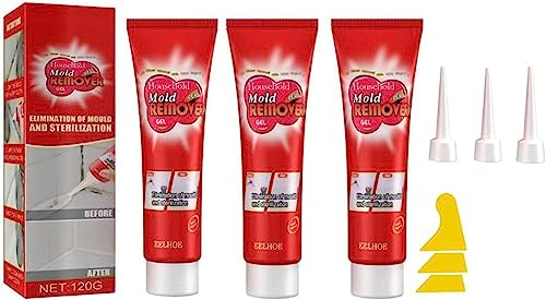 Removedor de moho Limpieza profunda Gel removedor de moho para el hogar Limpiador de manchas de silicona y azulejos Limpiador de moho en gel para azulejos de pared Baño Ducha Fregaderos de cocina