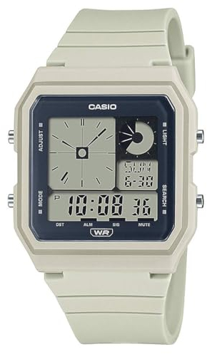 Casio Men Digital Quartz Watch with Plastic Strap LF-20W-8AEF